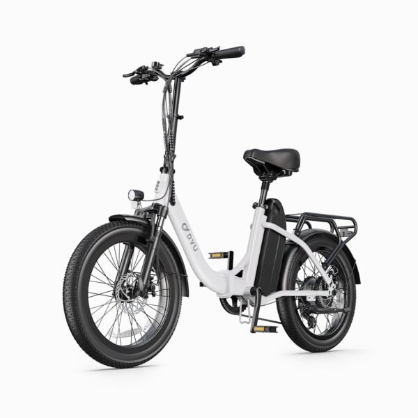 C9 Elcykel (25 km/t) - Hvid