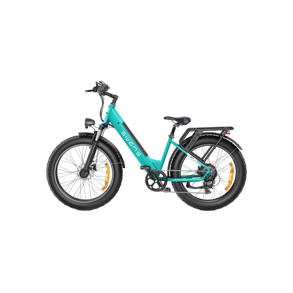 E26 Elcykel (25 km/t) - Lyseblå / Lav indstigning