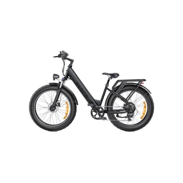 E26 Elcykel (25 km/t) - Sort / Lav indstigning