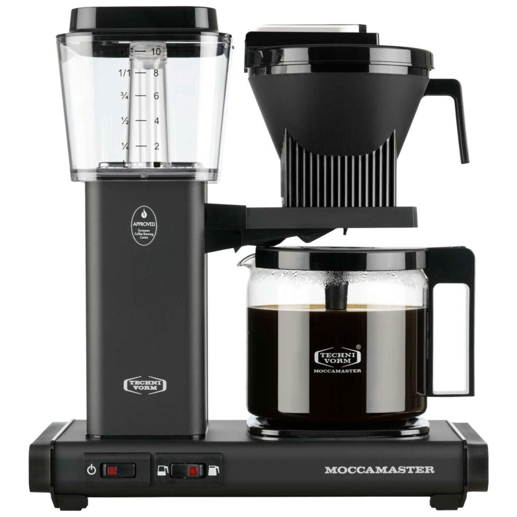 Optio kaffemaskine, matt black