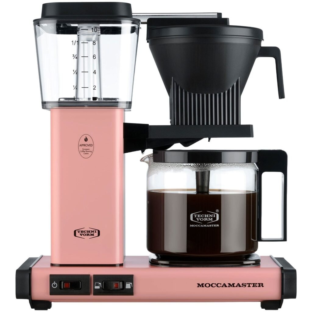 Optio kaffemaskine, pink