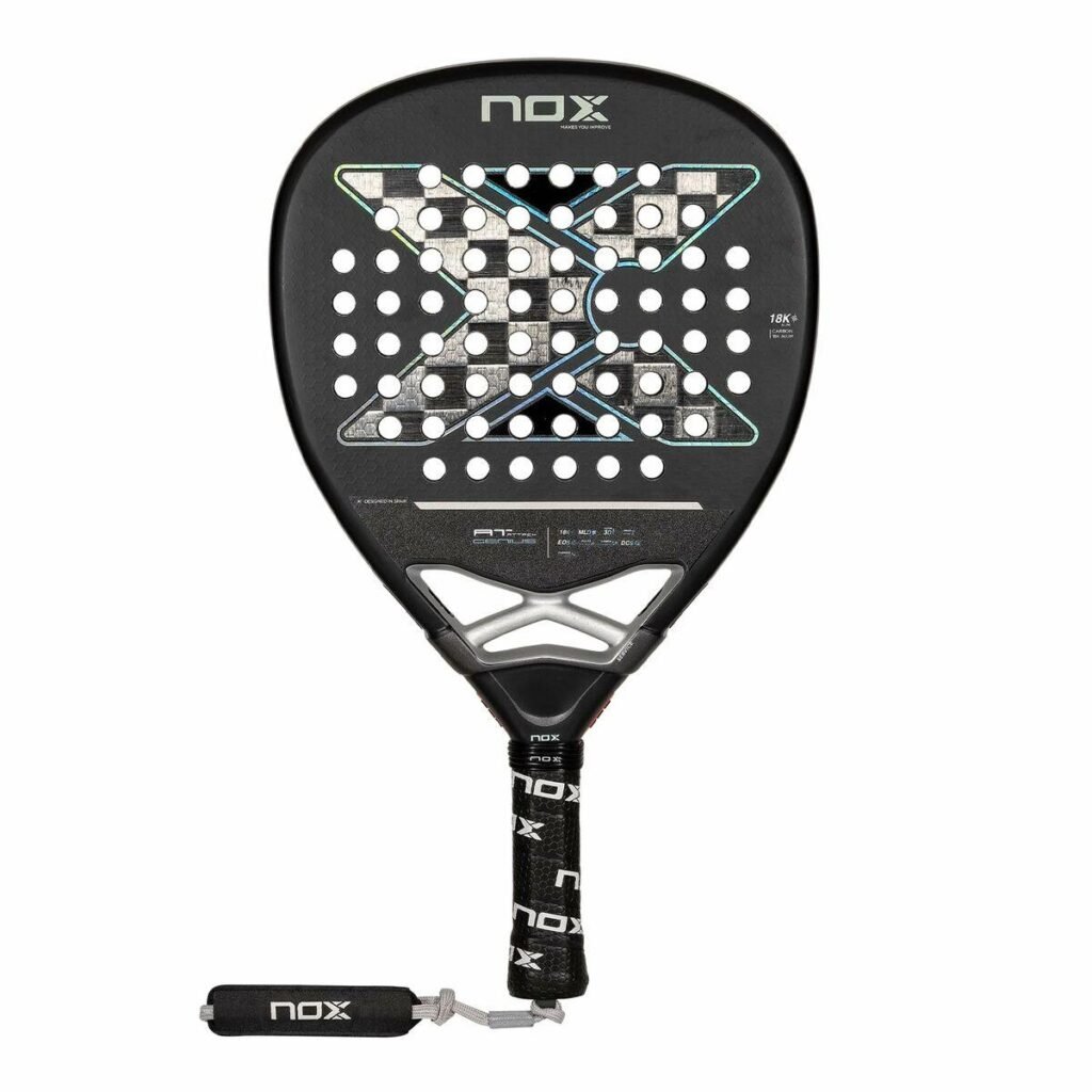 Padel bat Nox AT10 Luxury Attack 18K Alum 2024 Agustin Tapia