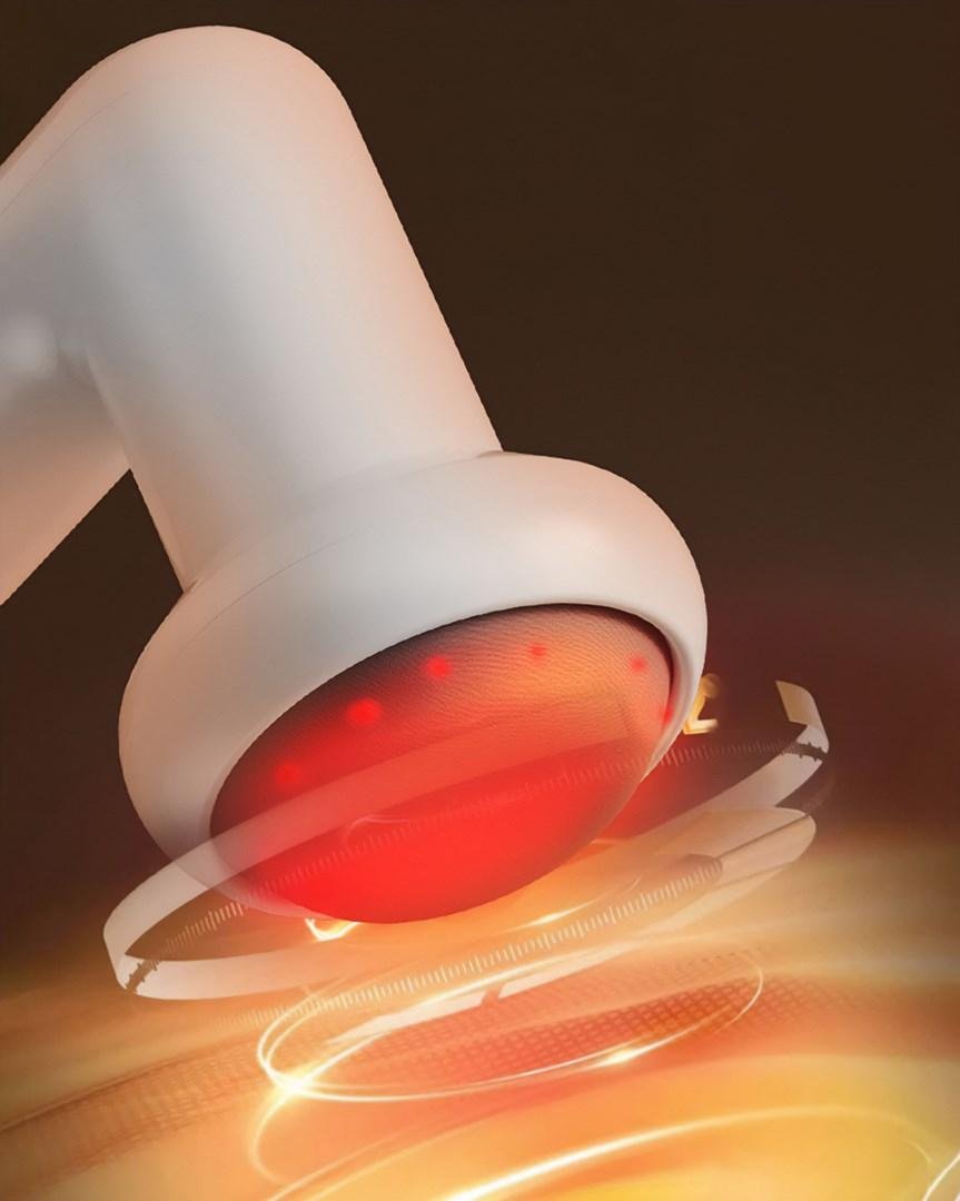 Massagepistol med varme Media tech ANTICELL MASSAGER MT6536 trådløs