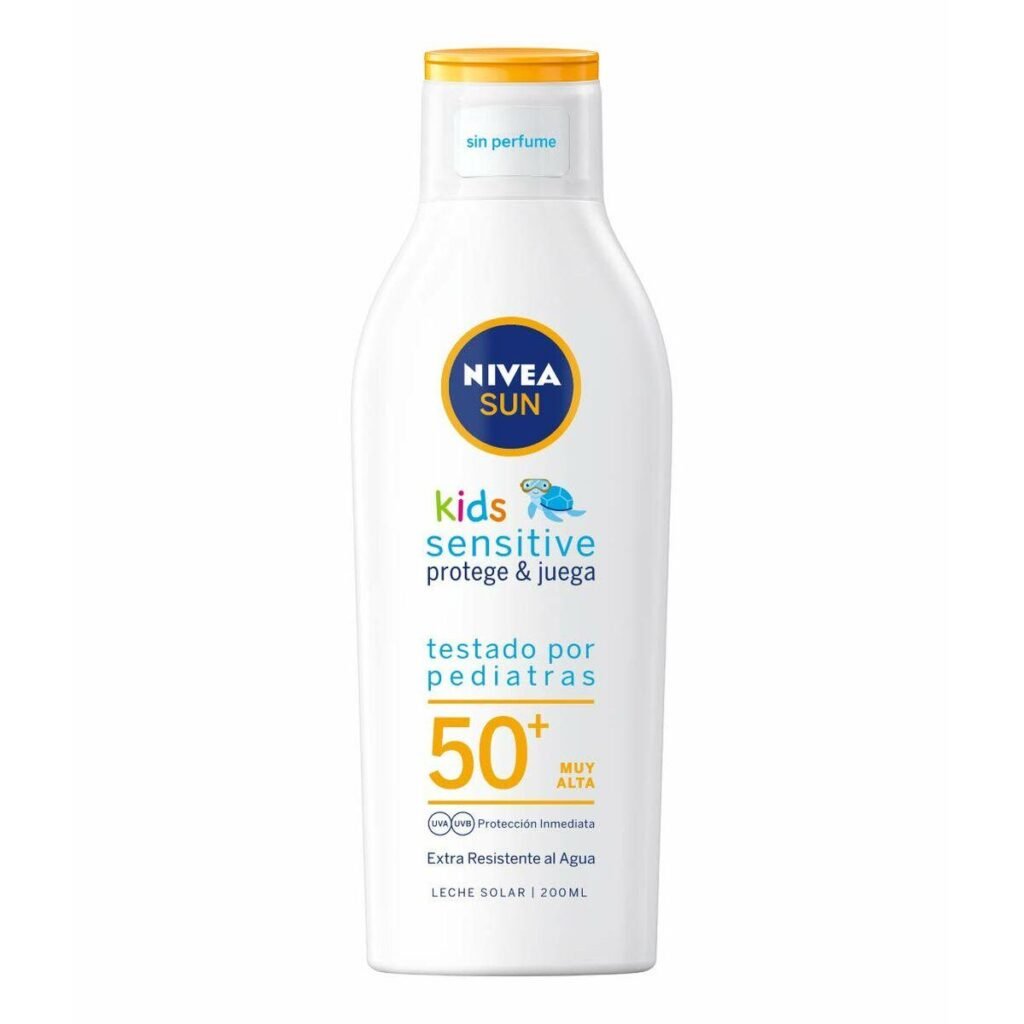 Solcreme SPF 50+ Nivea Sun Kids Sensitive 200 ml