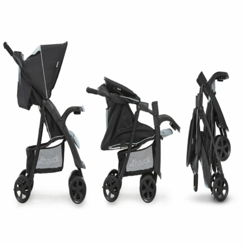 Barnevogn Hauck Shopper Neo II - sort/sølv, 1 sæde