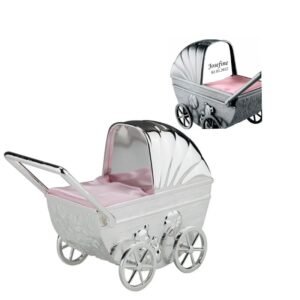 Nordahl Andersen Barnevogn sparebøsse krom