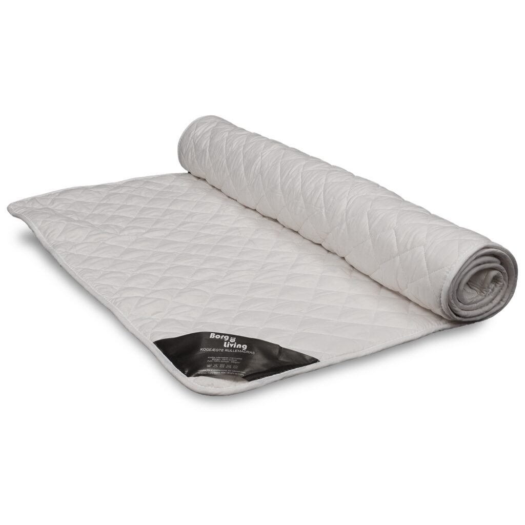 Rullemadras til barnevogn - 36x90 cm - Kogeægte Bomuld - Borg Living