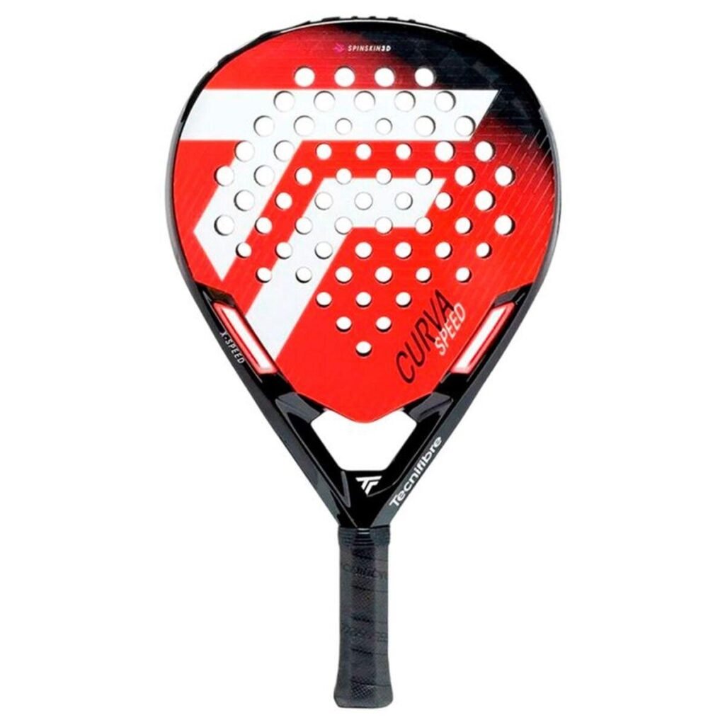 Tecnifibre Curva Speed padel bat - rød/sort