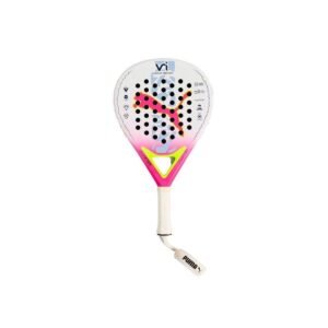Puma Solarattack Victoria - padel bat, hvid/lyserød (unisex)